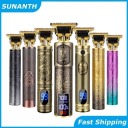 New Hair Clipper For Men's Beard Shaver Professional Version of Wireless Electric Hair Trimmer Retro T9 Hair Cutting Machine