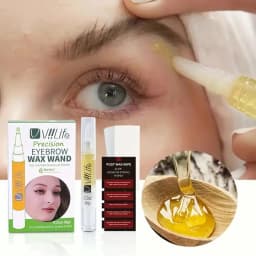1pc Viilife Gentle Hair Removal Wax for Sensitive Skin, Fast-Acting Soft Wax for Eyebrow and Upper Lip,Suitable for Body, Cheeks