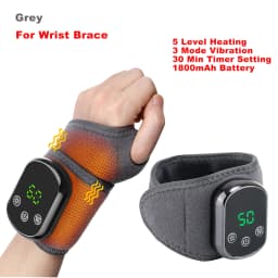 Electric Foot Ankle Massager Heating Foot Vibration Relaxation Brace Belt Plantar Joint Sprain Ankle Support Massager