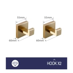 Brushed Gold Bathroom Accessories Set Toilet Brush Holder Toilet Paper Holder Towel Bar Rail Rack Hanger Hook Soap Dish Hardware