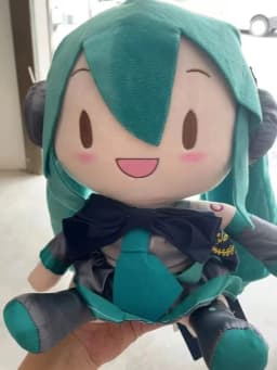 Hatsune Miku Fufu Doll Super Large 50cm Plush Doll High-Quality Spot Pillow Decorations Gift Magic Future Doll Pillow