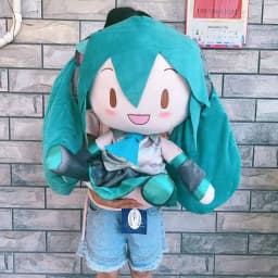 Hatsune Miku Fufu Doll Super Large 50cm Plush Doll High-Quality Spot Pillow Decorations Gift Magic Future Doll Pillow