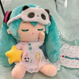 Hatsune Miku Fufu Doll Super Large 50cm Plush Doll High-Quality Spot Pillow Decorations Gift Magic Future Doll Pillow
