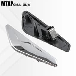 Fender Emblem Trim For BMW X3 F25/X4 F26 2009-2017 Side Marker Finisher Glossy Trim Side Fender Badge 51117338569 51117338570