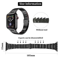 Women Stainless Steel Slim Bracelet For Apple watch Ultra 4 3 2 12 11 9 49mm 40 42 41 45 46mm Band for iWatch Luxury Metal Strap