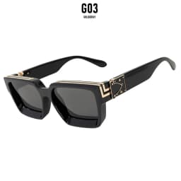 Brand Design Square Sunglass Men Vintage Retro Millionaire Sunglasses Women Thick Frame Fashion Glasses Dropshipping Gafas De So