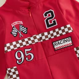 Toddler Baby Boy Girl Race Car Driver Rompers Infant Cotton Costume Long Sleeve Jumpsuits Children Cute Racing Overall Clothes