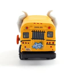 Original Pixar Cars 3 Anime Figure School Bus Cartoon Model Cars 1:55 Metal Die Casting Alloy Cars Child Toys Birthday Gifts