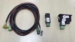 5Q0035726E For VW MQB Touran 5T Tiguan MK2 CarPlay MDI USB AMI AUX Install Plug Socket Switch Button Harness