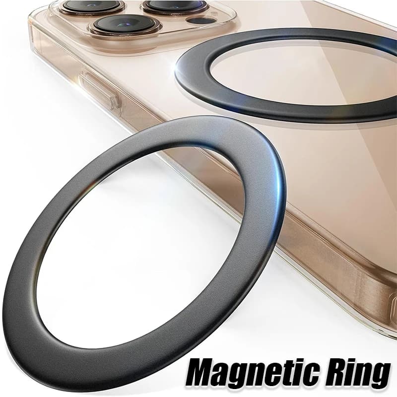 1-10PCS for Magsafe Magnetic Plate Ring Universal Stickers Support Wireless Charger Metal Plate Sheet for iPhone Samsung Xiaomi