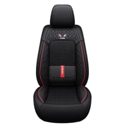 2025 Fashion Universal PU Leather Breathable Car Seat Covers For Nissan Qashqai Tiida Peugeot 2008 Mercedes ML W164 Interior