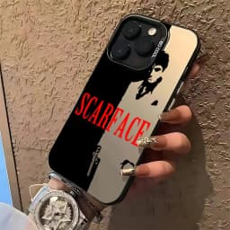 Fashion Hot S-Scarface Phone Case For iPhone 17 16e 16 15 14 13 12 11 Pro Max X XR XSMAX 8 7 Air Plus Anti Fall Matte Cover