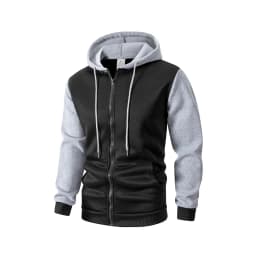 Autumn Men's Hoodies Jackets Long Sleeve Sweatshirt Oversized Hoodie Zip Up Jackets Male Hoodies Casual Jacket Sportswear