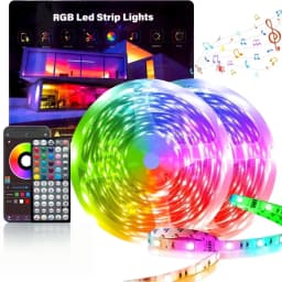 LED Strip Lights 1M-40M RGB 5050 Led Light Music Sync APP Remote Control Flexible Ribbon for TV Backlight Christmas Party Decor