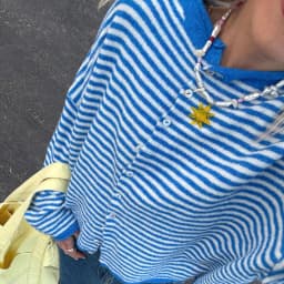 Casual Loose Cardigan For Women Autumn Long Sleeve Knitwear Y2K Outerwears Women's Fashion Stripes Sweater Female Top