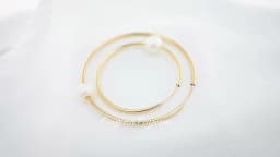 14K Gold Filled Hoop Earrings Natural Pearl Jewelry Gold Hoop Earrings Brincos Pendientes Oorbellen Boho Earrings Gold Jewelry
