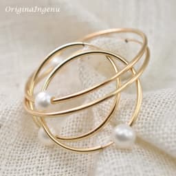 14K Gold Filled Hoop Earrings Natural Pearl Jewelry Gold Hoop Earrings Brincos Pendientes Oorbellen Boho Earrings Gold Jewelry