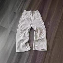Casual Loose Straight Leg Pants Striped 2025 Summer Fashion Trend Brand Street Hip-hop Jogging Men's Women's Harajuku Sweatpants