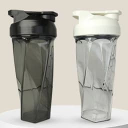 600ml Vortex Mixer Shaker Bottle for Protein Shakes High Quality TRITAN Material Sports Water Bottle Gym Essential