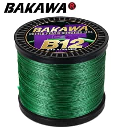 BAKAWA X12 X8 Super Strong 12 Strands 8 Strands Braided Fishing Line 300M 500M Multifilament PE Line Saltwater Fishing Tackle