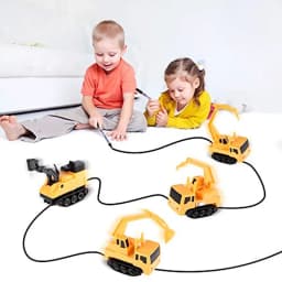 Childen Line Following Robot Educational Inductive Toys Car Truck Machine Follower DIY Diecast Vehicle Magic Pen Gifit
