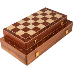 Chess Set Grade Wooden Folding Big 39*39cm Traditional Classic Handwork Solid Wood Pieces Chessboard Gift Board Game