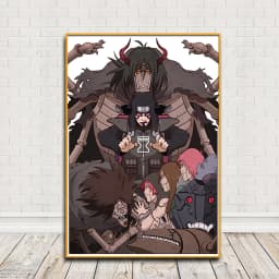Japanese Surrounding Anime Dragon Ball Canvas Poster Print Super Saiyan Kakarot Vegeta Mural Art Decoration Picture Wall Prints
