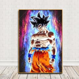 Japanese Surrounding Anime Dragon Ball Canvas Poster Print Super Saiyan Kakarot Vegeta Mural Art Decoration Picture Wall Prints