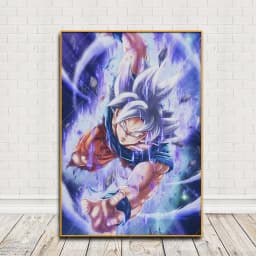 Japanese Surrounding Anime Dragon Ball Canvas Poster Print Super Saiyan Kakarot Vegeta Mural Art Decoration Picture Wall Prints