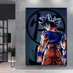 Canvas Wall Art Goku Cuadros Best Gifts Dragon Ball Classic Poster Home Living Room Hanging Modular Painting Kid Action Figures