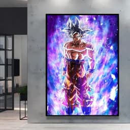Canvas Wall Art Goku Cuadros Best Gifts Dragon Ball Classic Poster Home Living Room Hanging Modular Painting Kid Action Figures