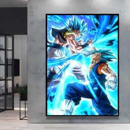 Canvas Wall Art Goku Cuadros Best Gifts Dragon Ball Classic Poster Home Living Room Hanging Modular Painting Kid Action Figures