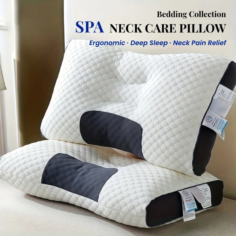 Orthopedic Cervical Support Pillow Household Sleep Pillow Relieve Neck Fatigue Comfort Travel Neck Pillow Help Protect Cervical