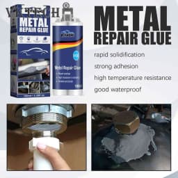 100g Liquid Metal Filler A+B Set Adhesive Metal Bonding Repair For Cast Iron Radiator Cold Weld High Heat Resistant Repair Paste