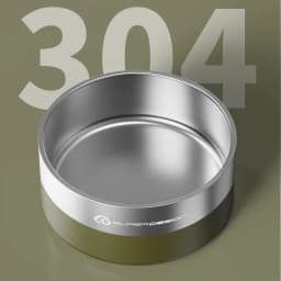 Super Design Stainless Steel Pet Bowl, Cat Bowl, Large-Diameter Dog Bowl, Dog Basin, Anti-Knock Slow Food Bowl