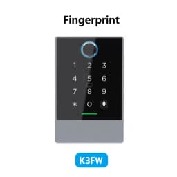 TTLOCK wifi K3W/K3FW Fingerprint Access Control Keypad 13.56Mhz RFID Card Nfc No need for network hub G2