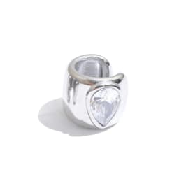 Yhpup 1PC Stainless Steel Ear Cuff Earrings for Zirconia Women Teardrop Non Pierced Huggie Minimalist Jewelry Wholesale