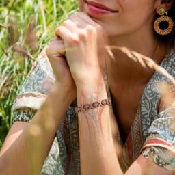 CATZ Pure Copper Women's Bracelet, Super Magnetic Therapy Pain Relief Bracelet with Cubic Zirconia for Gift for Woman