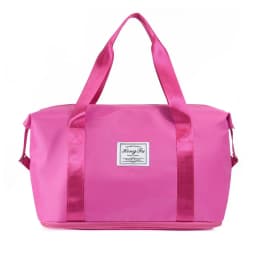 Women Large Expandable Handbag Travel Shoulder Bag Big Capacity Ultra-Light Storage Bags Business Trip Tote Lady Excursion Purse