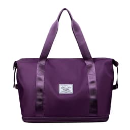 Women Large Expandable Handbag Travel Shoulder Bag Big Capacity Ultra-Light Storage Bags Business Trip Tote Lady Excursion Purse