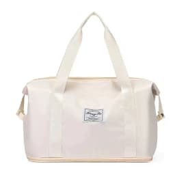 Women Large Expandable Handbag Travel Shoulder Bag Big Capacity Ultra-Light Storage Bags Business Trip Tote Lady Excursion Purse