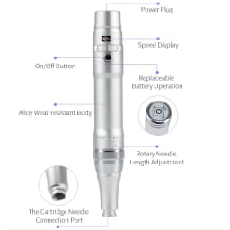 Wireless PMU Machine Permanent Makeup for Eyebrows Miroblading Eyeliner Lip Microshading Professional Rotary Tattoo Pen Gun Kit