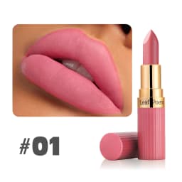 6 Colors Matte Waterproof Velvet Nude Lipstick Sexy Red Brown Pigments Long Lasting Profissional Makeup Cosmetics