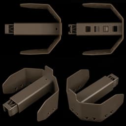 Tactical Display Stand Modular Component Hunting Combat Airsoft Belt Hanging Display Holder Adjustable Quick Mount Accessories