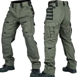 Field Combat Tactical Pants Men's Multi-pocket Multicam Camouflage Training Work Trousers Outdoor Hunting Waterproof Cargo Pants