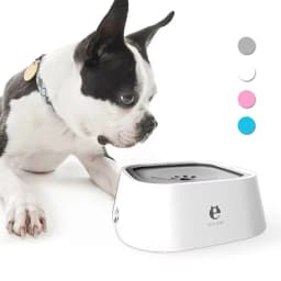 Pet Water Bowl Anti Spill Automatic Dog Bowl Vehicle Carried Floating Bowl Slow Wate