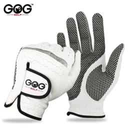 Pack 1 Pc Golf Gloves Men's Left/Right Hand Soft Breathable Pure Sheepskin With Anti-slip Granules Golf Gloves Golf Men