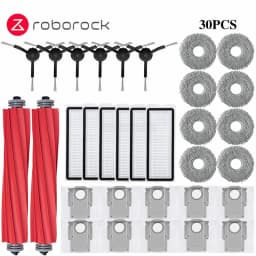 Roborock Q Revo MaxV/Q Revo S/Q Revo Pro Robot Vacuums Cleaner Accessory Dust Bag Main Side Brush HEPA Filter Mop Cloths Spare