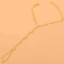 2025 Summer New Rhinestone Flower Bracelet Geometric Crystal Metal Bracelet for Women Beach Party Jewelry Accessories