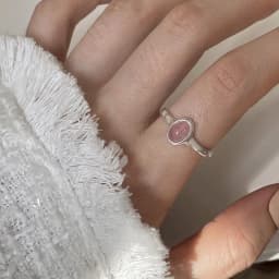 PANJBJ 925 Sterling Silver Stars Ring For Women Blue Crystal Opening Sweet Romance Irregular Versatile Jewelry Gift Dropshipping